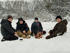 Кольцо на лапку: Лесные рейнджеры из Лысых Гор провели кольцевание зимних птиц