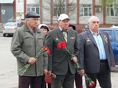 В Лысых Горах прошел митинг, посвященный ликвидаторам последствий аварии на ЧАЭС