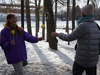 Создали букеты своими руками, чтобы порадовать горожанок