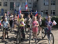 В Шереметьевке организовали велопробег ко Дню России