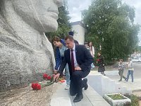 В Лысых Горах почтили память погибших в годы Великой Отечественной войны