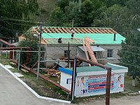 Продолжается ремонт в Лысогорской районной больнице