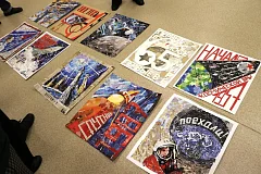 Более ста авторских работ, посвящённых космосу, создали студенты во время «Космического БУМа»