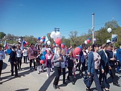 Колонны "Бессмертного  полка" прошли прошли по всем населенным пунктам района