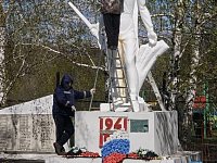В Лысогорском районе продолжается активная подготовка к 81-ой годовщине Победы в Великой Отечественной войне