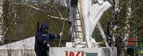 В Лысогорском районе продолжается активная подготовка к 81-ой годовщине Победы в Великой Отечественной войне