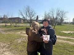 В Лысогорском районе стартовала акция «Георгиевская ленточка»