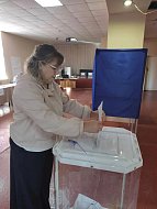 Лысогорцы активно голосуют на выборах в Государственную Думу