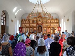 В Лысых Горах совершен молебен перед началом учебного года