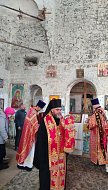 Бахметьевка отметила престольный праздник: архиерейское богослужение в старом храме