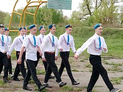 В Лысых Горах завершился  муниципальный этап военно-спортивной игры «Зарница» 