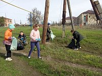 Коллектив школы села Ключи принял участие в акции "Зелёная весна"