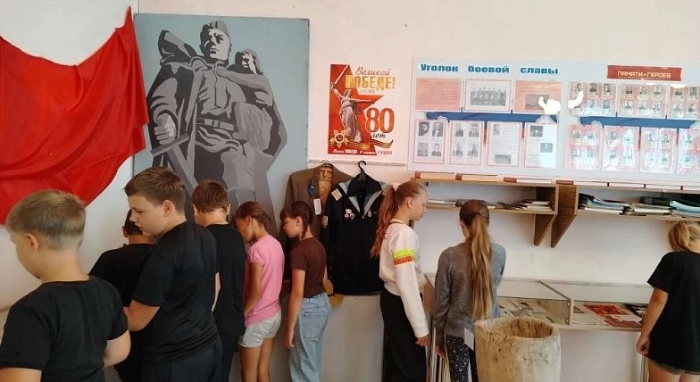 Ребята из школы села Ключи поделились историями земляков - тех, кто встал на защиту Родины в Великую Отечественную войну