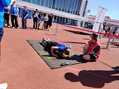 Лысогорские школьники приняли участие в региональном этапе фестиваля ВФСК «ГТО»