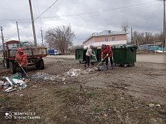 Весенняя уборка началась