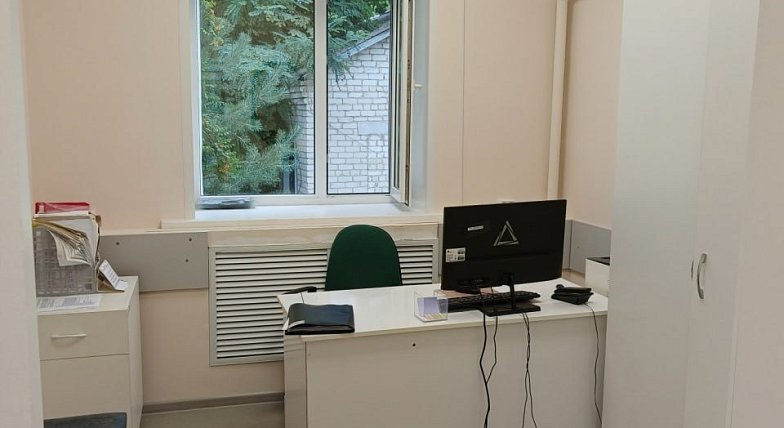 В Лысогорской районной больнице закончен капитальный ремонт двух отделений