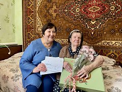 Сегодня 95-летний юбилей отмечает труженица тыла из Лысых Гор Валентина Малофеевна Цовина