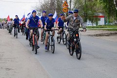 В Лысых Горах состоялся  велопробег в честь 81‑й годовщины Победы