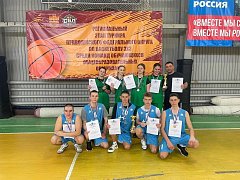Баскетболисты лысогорской школы №2 вернулись домой с победами