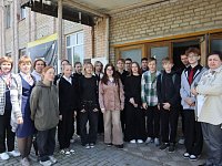 Редактор газеты «Призыв 64» рассказала школьникам о том, как создается газета