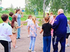Яркое открытие летней площадки в Новой Красавке