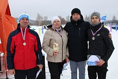 «Лыжня России»: спортивный праздник собрал жителей Лысогорского района на лыжне