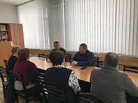 НИКОЛАЙ ПАНКОВ ПРОВЁЛ РАБОЧУЮ ВСТРЕЧУ В ЛЫСОГОРСКОМ РАЙОНЕ