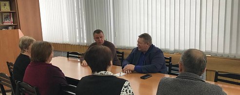 НИКОЛАЙ ПАНКОВ ПРОВЁЛ РАБОЧУЮ ВСТРЕЧУ В ЛЫСОГОРСКОМ РАЙОНЕ