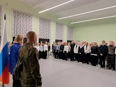 Живой урок мужества: встреча с участником СВО