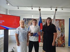 Юные лысогорцы получили паспорта граждан РФ