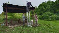 В Лысых Горах завершён основной этап благоустройства родника «Студёный»