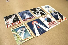 Более ста авторских работ, посвящённых космосу, создали студенты во время «Космического БУМа»