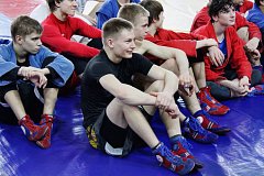 В Лысых Горах проходят учебно-тренировочные сборы по самбо