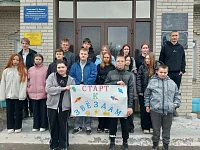 В школе села Урицкое прошёл спортивный флешмоб «Старт к звёздам: школа на орбите истории», посвященный Дню космонавтики