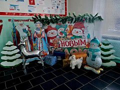 Новогодняя сказка приходит в школы и детские сады Лысогорского района