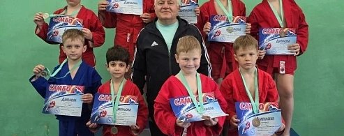 Лысогорские самбисты завоевали награды в Балашове