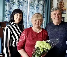 «Космические» юбиляры из поселка Яблочный