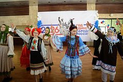 В Лысогорском районе открыли Год единства народов России