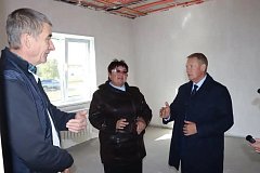 Панков рассказал о строительстве домов по госпрограмме КРСТ в Лысогорском районе