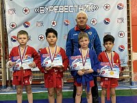 Лысогорские самбисты завоевали первые победы в новом году