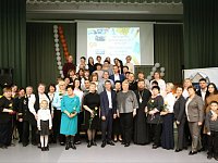 «От чернильницы до цифры. Мы связь времен»: школа №1 р.п. Лысые Горы отметила 90-летний юбилей