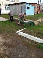 Коллектив школы села Ключи принял участие в акции "Зелёная весна"