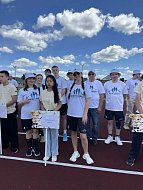 Лысогорские спортсмены приняли участие во Всероссийских соревнованиях "Земля спорта"
