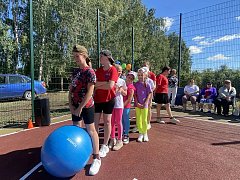 В Новой Красавке открыли новую спортивную площадку