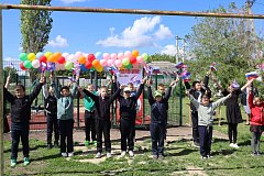 В селе Бутырки открыли современную спортивную площадку