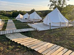 Господдержка: с кемпингом отдых на Медведице стал комфортнее