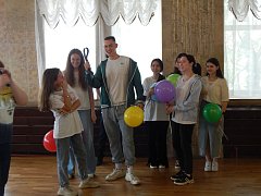 На мероприятие «Выпускник-2023» собрались девушки и юноши со всего Лысогорского района 