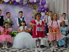 Детский сад «Берёзка» проводил во взрослую жизнь будущих первоклассников