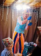 Ребята из школы села Новая Красавка съедили в гости к Деду Морозу