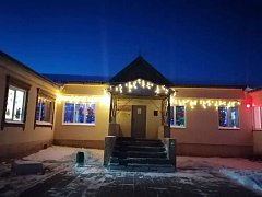 Лысогорский район сияет гирляндами